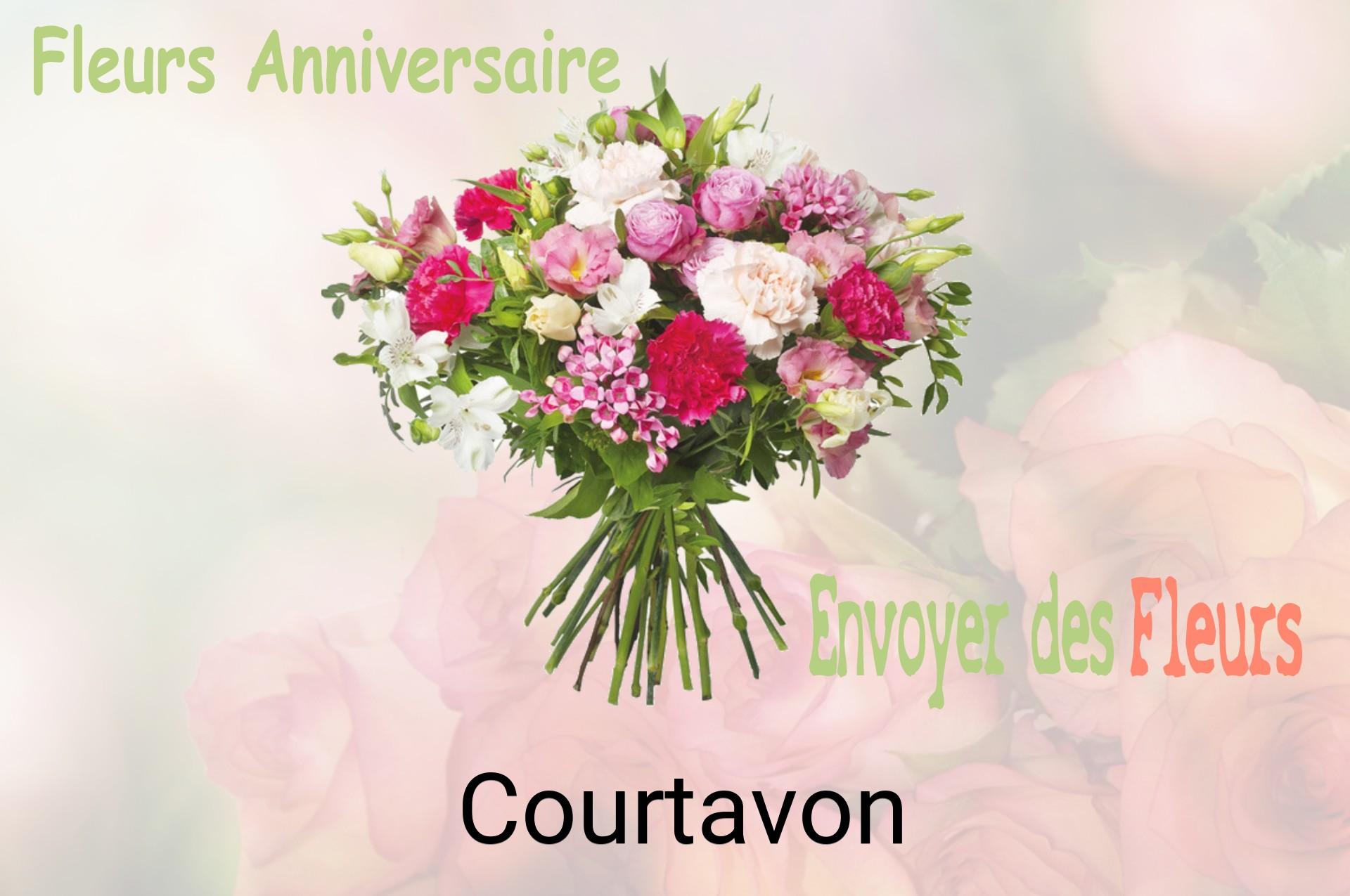 Bouquet de fleurs d’anniversaire livré à Courtavon