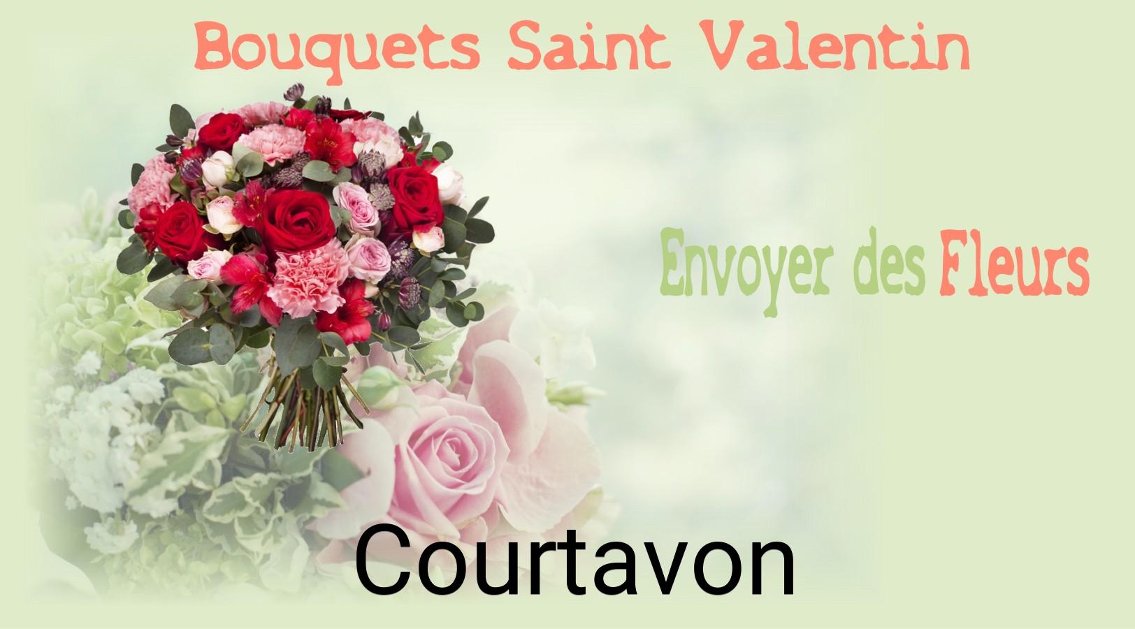 Roses de Saint-Valentin livrées à Courtavon